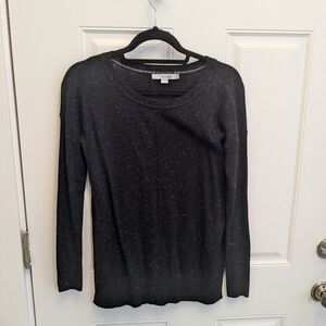 Boden Black Metallic Sweater